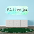 thumbnail image 3 of Love Wall Decals for Care Taker Daycare - I Love You Love DIY & Creativity Boy Girl Bedroom Wall Sticker - Size: 30 In x 12 In, 3 of 5