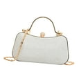 thumbnail image 2 of Bolso de hombro jinwen Mujer Moda Durable Plata, 2 of 8