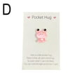 thumbnail image 6 of Little Pocket Frog Hug Token, Pocket Hug Heart with Greeting Cards, Thinking Encouragement Adorable Greeting Gifts, Card, 6 of 6