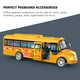 thumbnail image 4 of ColoMX Modelo de autobús de simulación de juguetes para autos de autobús escolar con sonidos y luces para niños, 4 of 6
