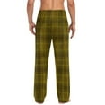 thumbnail image 5 of Mens Pajama Pants Christmas Plaid Loungewear Cotton Comfy Pj Bottoms with Pockets, 5 of 7