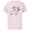 Soft Pink, variant on Disney Pixar Toy Story 4 Forky Rides Rex Sketch T-Shirt - Short Sleeve Cotton T-Shirt for Adults - Customized-Athletic Heather