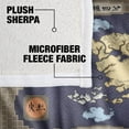 thumbnail image 4 of Avatar The Last Airbender Blanket, 50"x60" Map Silky Touch Sherpa Back Super Soft Throw Blanket, 4 of 5