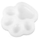 thumbnail image 4 of Paleta de acuarela para pintar, bandeja para mezclar colores con forma de pata de gato, paleta de silicona para pintura al óleo, 4 of 8