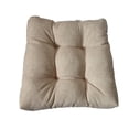 thumbnail image 4 of 19” x 19” Beige Outdoor Seating Cushions, Durable Weather Resistant (2 Count), 4 of 6