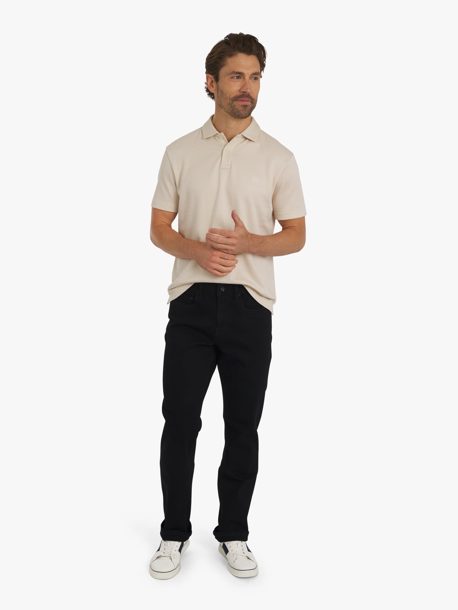 Chaps Men's & Big Men's Stretch Relaxed-Fit Denim Jeans, Sizes 30-42