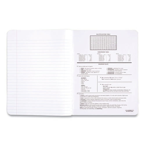 Mead Composition Book, Wide Ruled, 100 Sheets, Black photo 5
