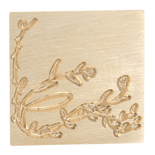 Cuadros Decorativos Reemplazo de sello de cera de sellado de planta Retro cabeza de cobre DIY álbum de fotos herramientas de Hobby JShteea Nuevos Originales