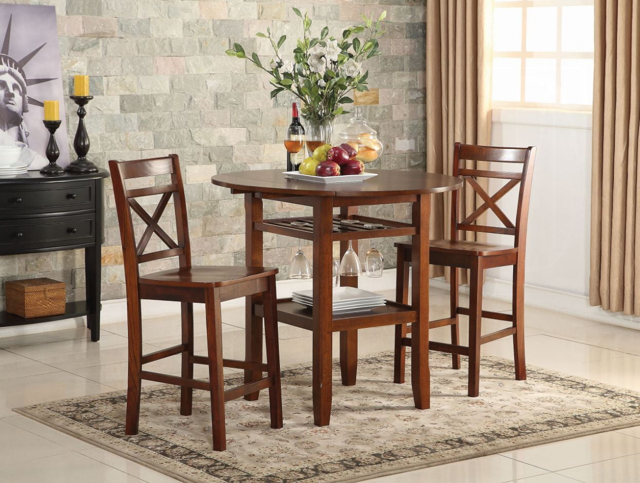 ACME Tartys Counter Height Table - 72535 - Cherry