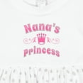 thumbnail image 4 of Inktastic Nanas Princess Granddaughter Girls Baby Dress, 4 of 5