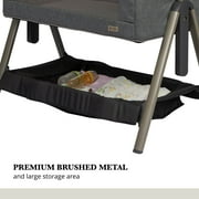 Open Box Monbebe Height-Adjustable Baby Bassinet, Castle Point, Infant
