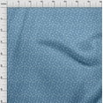 thumbnail image 4 of oneOone Polyester Spandex Blue Fabric Sea Shells Sewing Material Print Fabric By The Yard 56 Inch Wide, 4 of 5