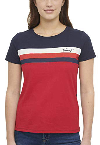 Tommy Hilfiger Womens Ss Tee Shirt 