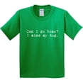 thumbnail image 3 of Inktastic Can I Go Home? I Miss My Dog Youth T-Shirt, 3 of 5