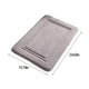 thumbnail image 3 of Esterilla absorbente para el baño - alfombra de espuma esponja de 40x60cm, entrada antideslizante y felpuda de inodoro, impermeable y lavable, gris/blanco/azul, 3 of 9