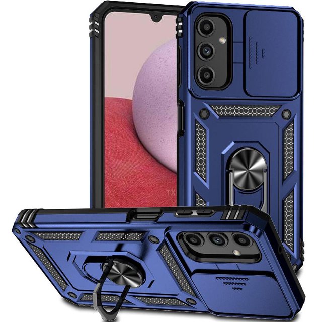 Estuche GANGXUN para Samsung Galaxy A14 5G, soporte giratorio 360°, estilo mecánico y magnético
