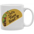 thumbnail image 1 of Imaginarium Goods  Let Taco Bout It Taco Emoji 11 oz Ceramic Coffee Mug, 1 of 1