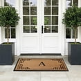 thumbnail image 3 of A1 Home Collections Natural Coir & Rubber Door Mat, Long-Lasting Entrance Doormats for Front Door, Thick & Non-Slip Durable Outdoor Entry Mat 36" x 72", 3 of 7