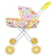 thumbnail image 1 of HLONKBaby Poussette Landau pour Poupée Poussette Pliable pour Poupée Poussette de Jeu pour Tout-Petits Accessoires de Poupée Bébé Réalistes pour Filles Enfants Jouet de Jeu d'Imitation, 1 of 1