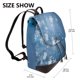 thumbnail image 2 of Fotbe Snowflakes1 Mochila Bolso con Estampado para Mujer, Mochila Antirrobo de Nylon Impermeable, Bolsa Ligera de Hombro, 2 of 4