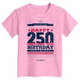thumbnail image 5 of Gubotare 4th of July T Shirt Girls Kids Toddler Little Girls 4th of July T-Shirt Patriotic Bows Retro American Flag Top 3T 4T (Pink,3-4 Years), 5 of 5