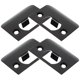 thumbnail image 2 of 4pcs Deadbolt Strike Plate Stainless Steel Deadbolt Covers Door Reinforcement Kit, 2 of 4