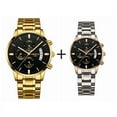 thumbnail image 5 of NIBOSI Lovers Watches Quartz Waterproof Couple Watch Men Ladies Dress Men Clock Watches For Women &amp; Men Reloj Hombre Mujer, 5 of 7