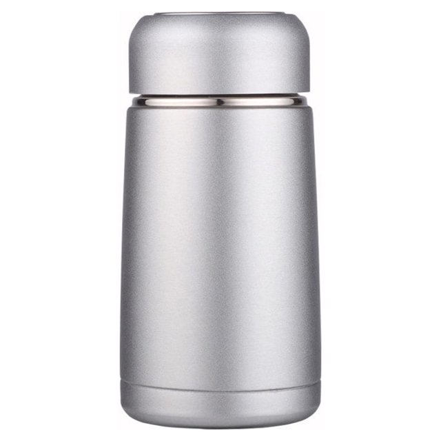 Frasco de vacío Toystoory 350ML botella aislada de acero inoxidable color plata