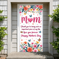 thumbnail image 2 of Floral Theme Mother's Day Garden Banner Butterfly Design Spring Decoration for Mother's Day Celebration Event Gift, 2 of 9