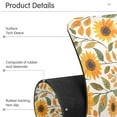 thumbnail image 4 of Yayeee Faucet Mat for Kitchen Sink 14.7" Diatomite Long Splash Guard Pad, Watercolor Sunflowers, 4 of 7
