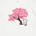 thumbnail image 4 of Inktastic Japanese Cherry Tree Kitty Cat Girls Baby T-Shirt, 4 of 5