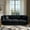 Black, variant on Newest 82.67" Cream White Velvet Chesterfield Sofa - Mid-Century Modern 3-Seater with Gold Legs for Primary Living Space​