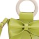 thumbnail image 3 of Bolso de hombro Soledad Moda Mujer Lazo Verde Cuero PU, 3 of 10