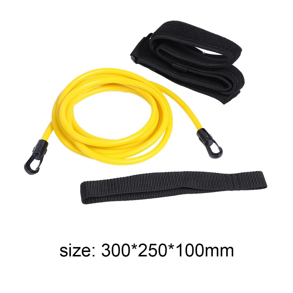 Adjustable Swim Training Resistance Belt 3m Safety Rope Swimming Pool Tool L&6 