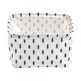 thumbnail image 1 of Greyghost Foldable Bathroom Storage Basket Desktop Cotton and Linen Storage Basket, 1 of 7