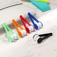 thumbnail image 3 of Mini Sun Glasses Eyeglass Microfiber Cleaner Glasses Soft Cleaner Tool Glasses Accessories Spectacles Cleaner Brush Cleaning Tool Eyeglasses Cleaner Microfiber Cleaning Clip, 5 Colors (30), 3 of 7