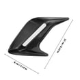thumbnail image 2 of unbranded 1Par Pegatinas Para Ventilación De Material Resistente Color Negro, 2 of 8