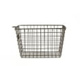 thumbnail image 2 of Spectrum Diversified Steel Wire Storage Basket Organizer for Closets, Pantry, Kitchen, Garage, Bathroom and More, Small, Industrial Gray, 2 of 9