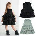thumbnail image 2 of Nouvelle Mode Robe Formelle de Princesse à Volants pour Tout-Petits Enfants Bébé Fête Vêtements Filles, 2 of 5