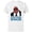 White, variant on Disney Lilo & Stitch Cobra Bubbles Call When Things Go Wrong - Short Sleeve Cotton T-Shirt for Adults - Customized-Black