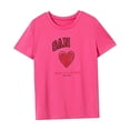 thumbnail image 4 of Camiseta para mujer, camiseta básica de verano para mujer, para ir al trabajo, regalo del día de San Valentín XL, 4 of 7