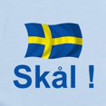 thumbnail image 2 of CafePress - Swedish Skal! Infant Bodysuit - Baby Light Bodysuit, Size Newborn - 24 Months, 2 of 4