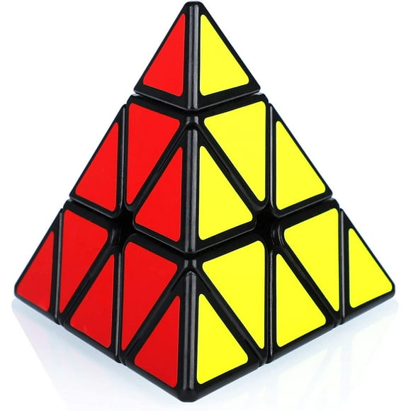Tatum88Pyraminx Cube Triangle Cube, Puzzle Pyramid Magic Cube 3x3 Sticker Cube Pyramid Games