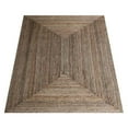 thumbnail image 2 of Hand Woven Jute Eco-Friendly Area Rugs - 5'X8', Rectangle Shape, Beige Color, Contemporary Pattern, High Pile, Natural Fiber, Outdoor Indoor Handmade Area Rugs For Living Room, Bed Room (J00022), 2 of 5
