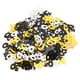 thumbnail image 1 of Celebre con estilo con 30 decoraciones únicas para cumpleaños con confeti de números mixtos en negro y plateado, 1 of 4