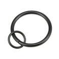 thumbnail image 4 of Uxcell Curtain Ring Metal 1.26 inch Inner Dia Drapery Ring for Curtain Rods Black 28Pcs, 4 of 5