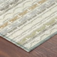 thumbnail image 3 of Addison Rugs Chantille Indoor/Outdoor Transitional Damask Ivory Machine Washable Runner Rug, 2'3" x 7'6", 3 of 8