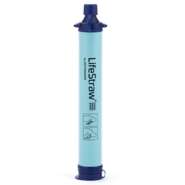 LifeStraw - Personal Water Filter Straw - Blue