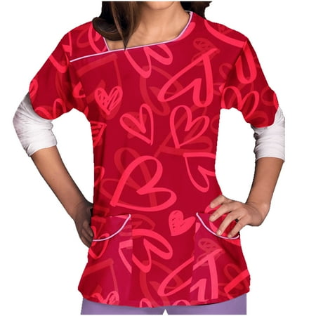 

Tawop Maternity Tops Spring And Summer Women S Printed Short Sleeve Blue 8