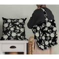 thumbnail image 5 of Soimoi Black Fabric - By the Yard - 42 Inch Wide - Florals Print Fabric - Elegant and Timeless Patterns for Fashion and Home Decor Printed Fabric, 5 of 6
